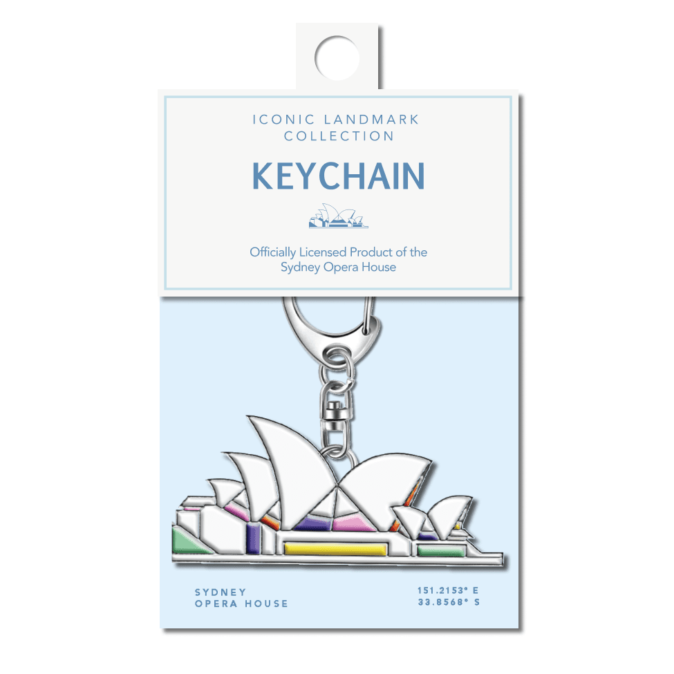 Sydney Opera House Iconic Keychain - Officially Licensed Product