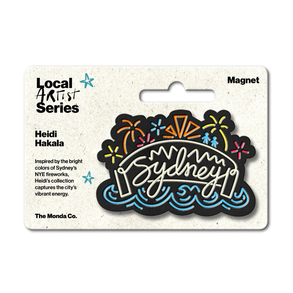 Artist Series Sydney Fireworks Magnet